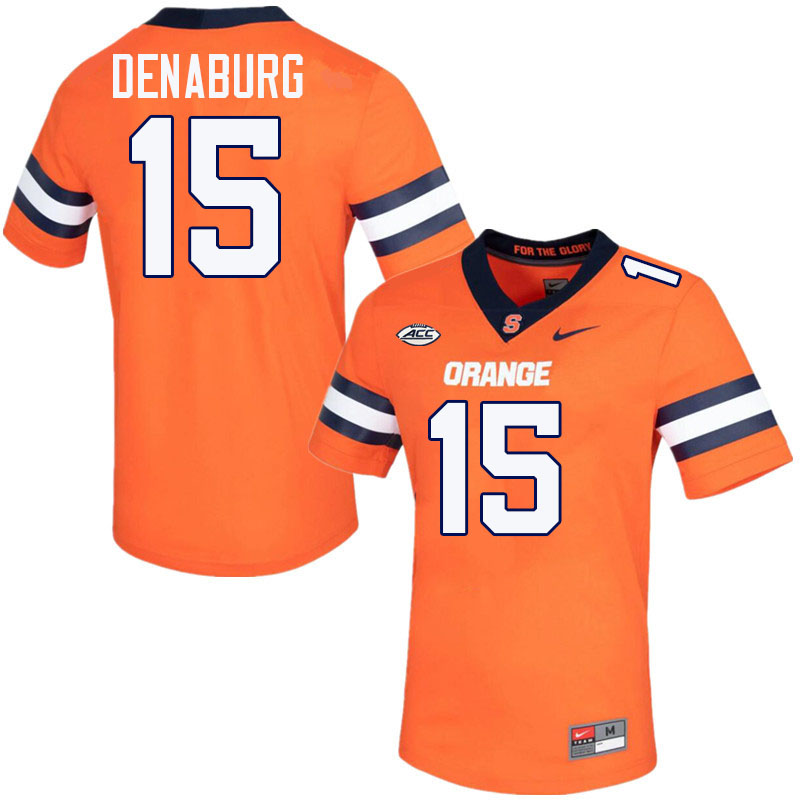 #15 Brady Denaburg Syracuse Orange Jerseys,Syracuse University Football Uniforms,Apparels-Orange